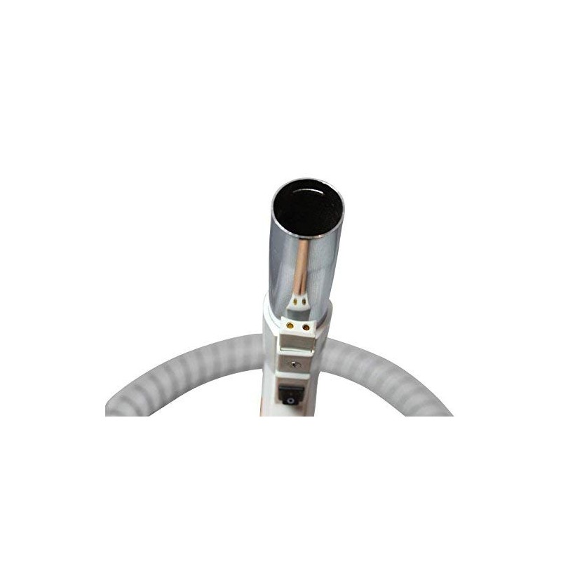 Aftermarket Replacement Beige Electrolux Vacuum Cleaner Hose, Swivel Pistol Grip