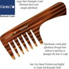 Giorgio G59 Large Coarse Hair Detangling Comb, Wide Teeth for