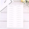 Baluue 4sheets Eyebrow Stickers of Hair-like Simulation Eyebrow Makeup Tools