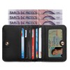 Cartera Mujer Pequeño con RFID Bloquea, Mini Monedero Bifold para