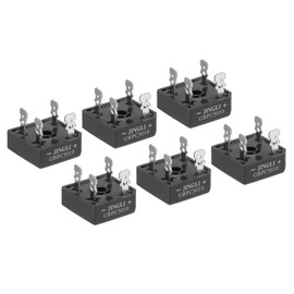 PATIKIL GBPC50-10 6 PCS Bridge Pageant 50A 1000V Electronic Silicon Diode Converts AC Power to DC Power Black