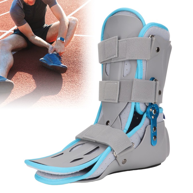 Ankle Support Stabilizer Brace Adjustable Angle 360° Protection Breathable Foot