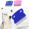 3Pcs Grooming Kit with Handle: Flea Remover Combs for Long