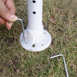 JungleA 10'x20' Outdoor Wedding Party Tent Camping Shelter Gazebo Canopy,Easy Set Gazebo Canopy for BBQ Party Events w/Removable Sidewalls（White）