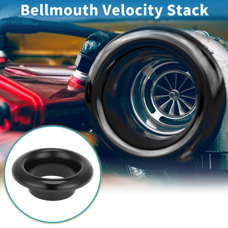 A ABSOPRO Velocity Stack Bellmouth Durable 3.98" ID 6.50" OD
