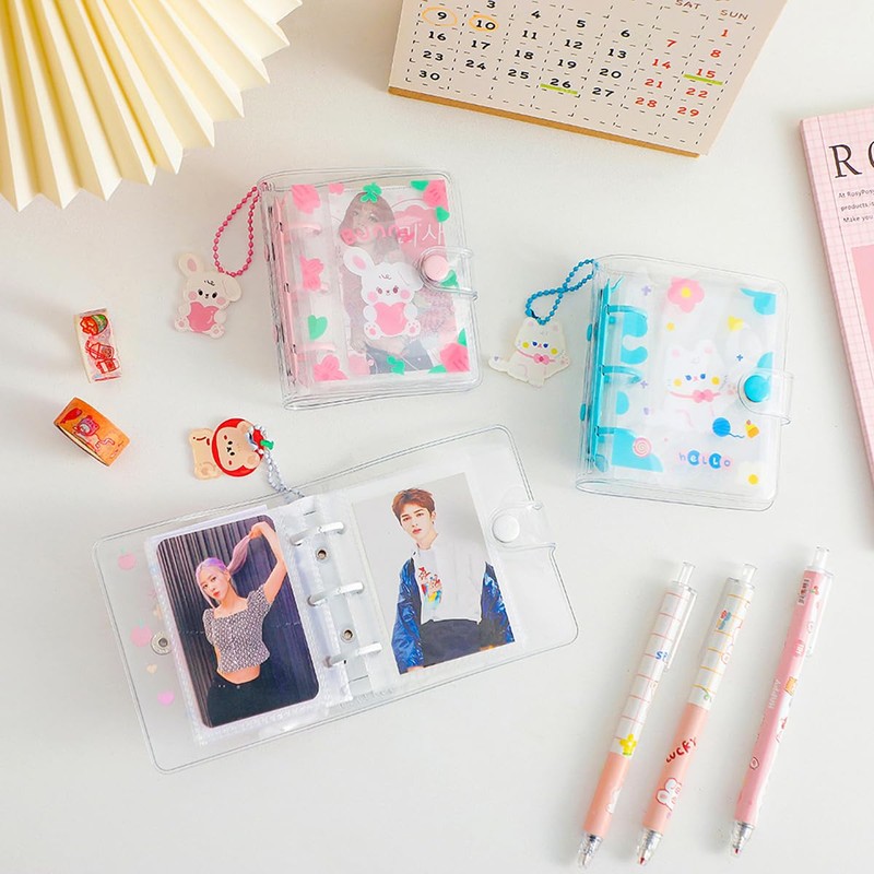 Sticker Notebook, Transparent Inside, 20 Pages, Sticker Notebook, Mini 3