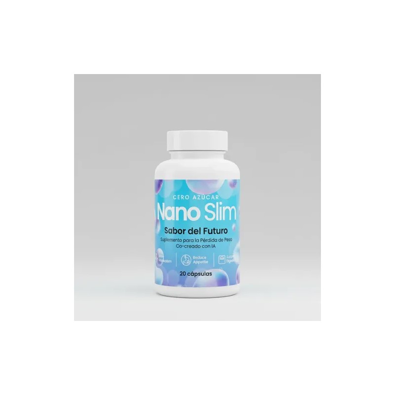 Suplemento Nano Slim 20 Capsulas Extracto De Cafe Sfn