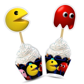 Seyal® Pacmn Ghost Cupcake Wrapper
