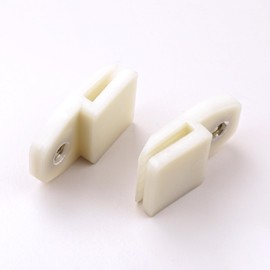 Bross Auto Parts BWR5021FBA 2 Pieces Window Regulator Glass Channel Slider Sash Connector Clips Compatible With Honda Mazda Nissan Mitsubishi Acura