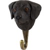 WILDLIFEGARDEN WG4490 Labrador Retriever Hand Carved Wall Hook