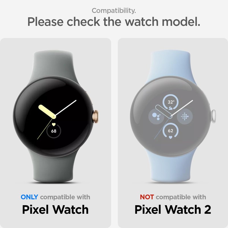 Spigen Pixel Watch Rugged Armor Pro Variation, Polycarbonate Thermoplastic Polyurethane