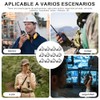 Juego de 12 Pack Walkie Talkie Auricular, Walkie Talkie Auricular