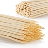 com-four® 500 x Wooden Finger Food Skewers - Long Wooden