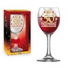 50th Years Glitter Glass Glasses Gift Idea for 50th Birthday Parties