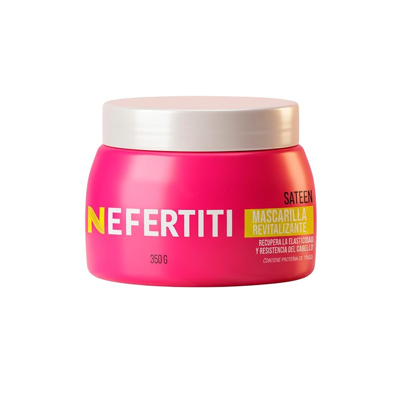 Nefertiti MASCARILLA REVITALIZANTE SATEEN PROTEINA DE TRIGO 350 GR