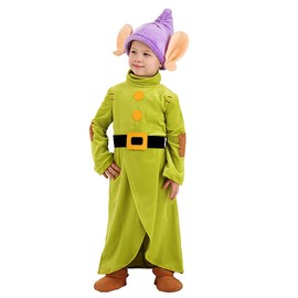 [SCLYX] Snow White 7 Dwarf Cosplay with Hat Kids Boys Cute Dwarf Cosplay Snow White 7 Dwarf Costumes 7 Dwarf Costumes Halloween Kids Costumes Boys Cute Kindergarten Cosplay Event Costume Festival