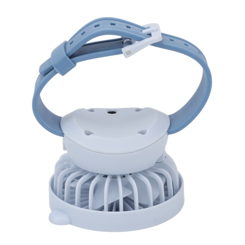 Protable Watch Fan with Adjustable Wristband Children Cartoon Electric Fan
