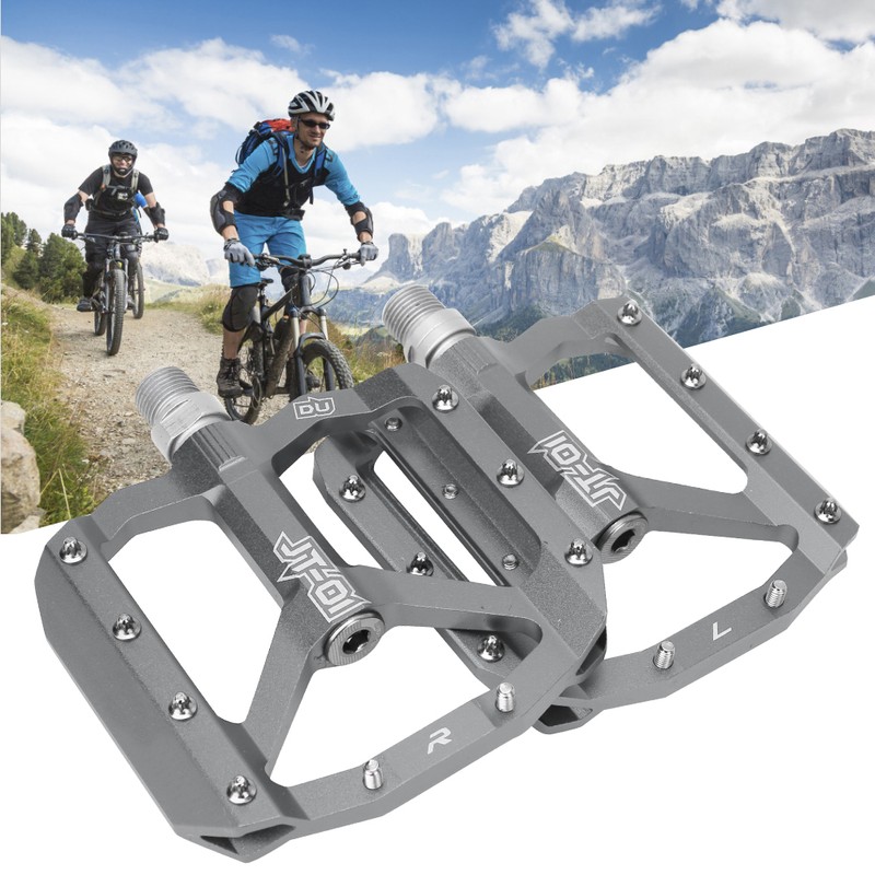 ZTTO Mountain Bike Pedals Aluminum Alloy Bicycle Bearing Foot Rest