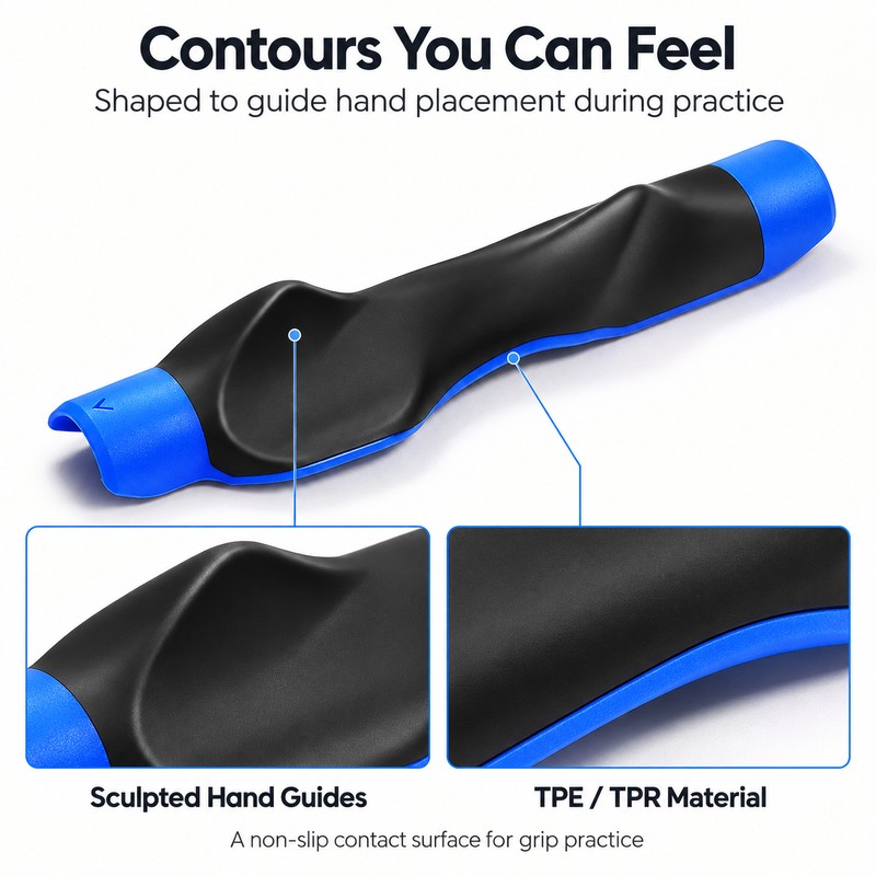 Golf Grip Trainer for Hand Position Practice – Anti-Slip Ergonomic