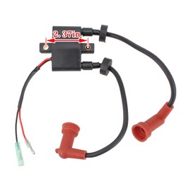 Carbhub Boat Ignition Coil Assy for Yamaha Outboard 9.9-15hp 6B4-85570-00 6B4-85530