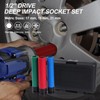 1/2" Drive Impact Lug Nut Socket Set, 3PC (17/19/21mm) Extra