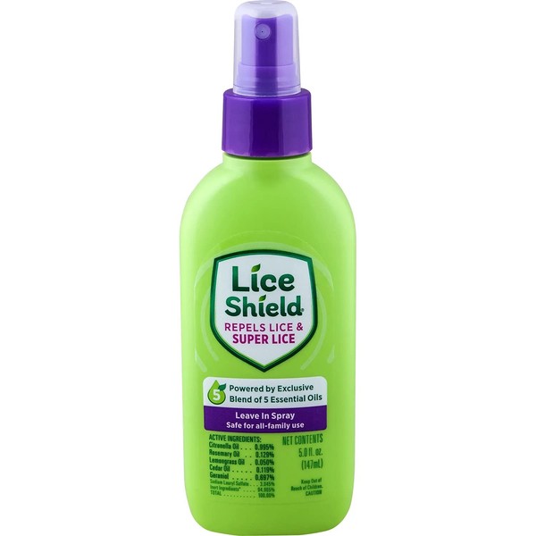 Lice Shield Spray Leavin Size 5z