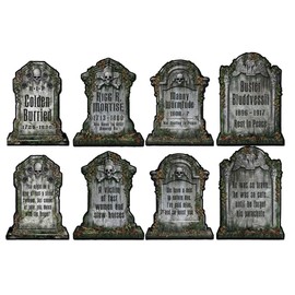 Beistle Tombstone Cutouts