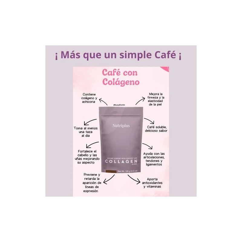 Cafe Instantaneo Con Achicoria Y Colageno Farmasi