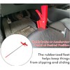 Adjustable Brake Pedal Depressor Tool with Rubberized Foot for Car