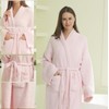 bearberry Hoodless Robe Cozy Robe Lightweight Soft Plush Bathrobe with