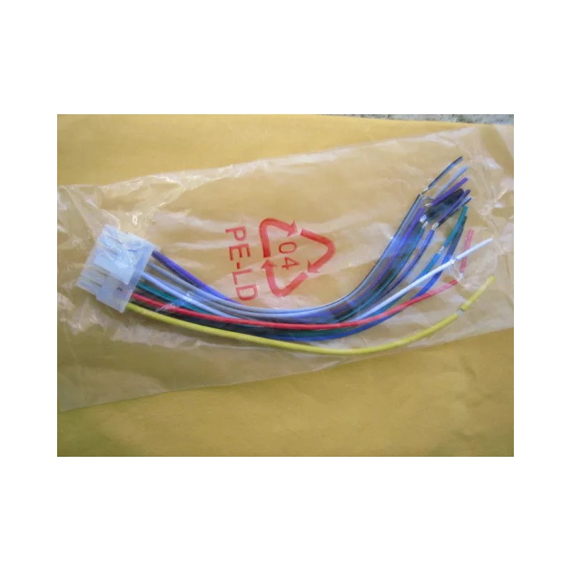 Boss RADIO WIRE HARNESS 12-PIN STEREO POWER PLUG BACK CLIP