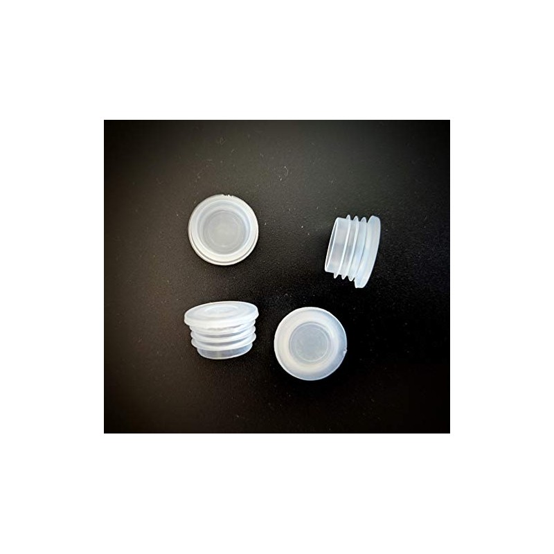 Plastic Stopper Replacement Plug for Salt and Pepper Shakers, Flower