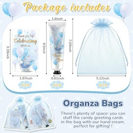 24 juegos de crema de manos para baby shower, regalos de crema de manos para bodas, recuerdos de fiesta de baby shower para invitados, novia