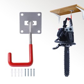 HAISHINE Wall Hook, Garage Storage Hook, Heavy Duty Garage Hook, Non-Slip Garage Hook for Organisation, Metal Hooks for Ladder, Chair