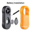 Digital Anemometer, RZ818 Handy Air Flow Meter High Precision Digital