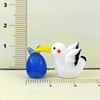 Four Cart Cute Handmade Glasswork Stork