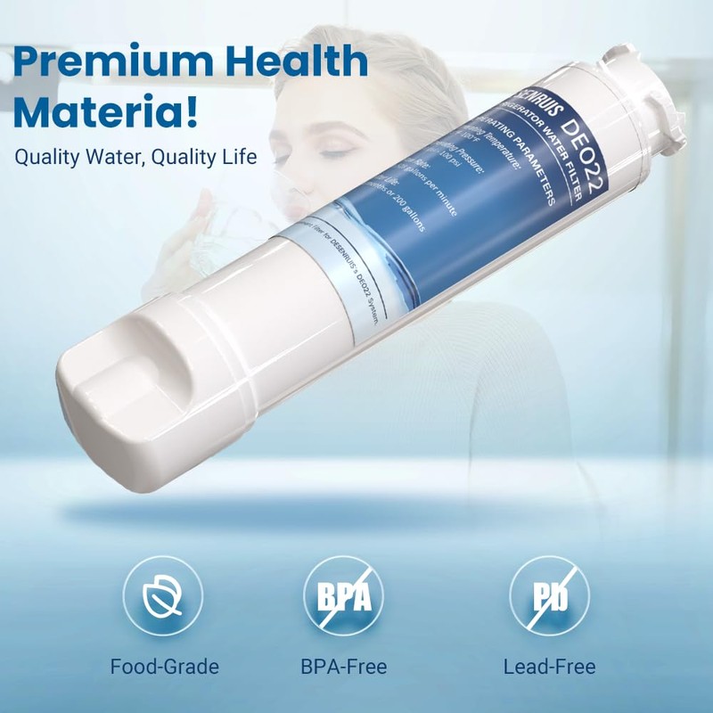 Water Filter Replacement Compatible with Frigidaire EPTWFU01, EWF02, Pure Source