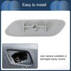 INFINAUTO Front Right Side Bumper Headlight Washer Nozzle Cover Cap