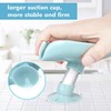 NPET Not Punched Self Draining Plastic Soap Dish Holder with