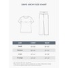 DAVID ARCHY Men's Cotton Short Henley Sleepwear Pajamas Soft Comfortable