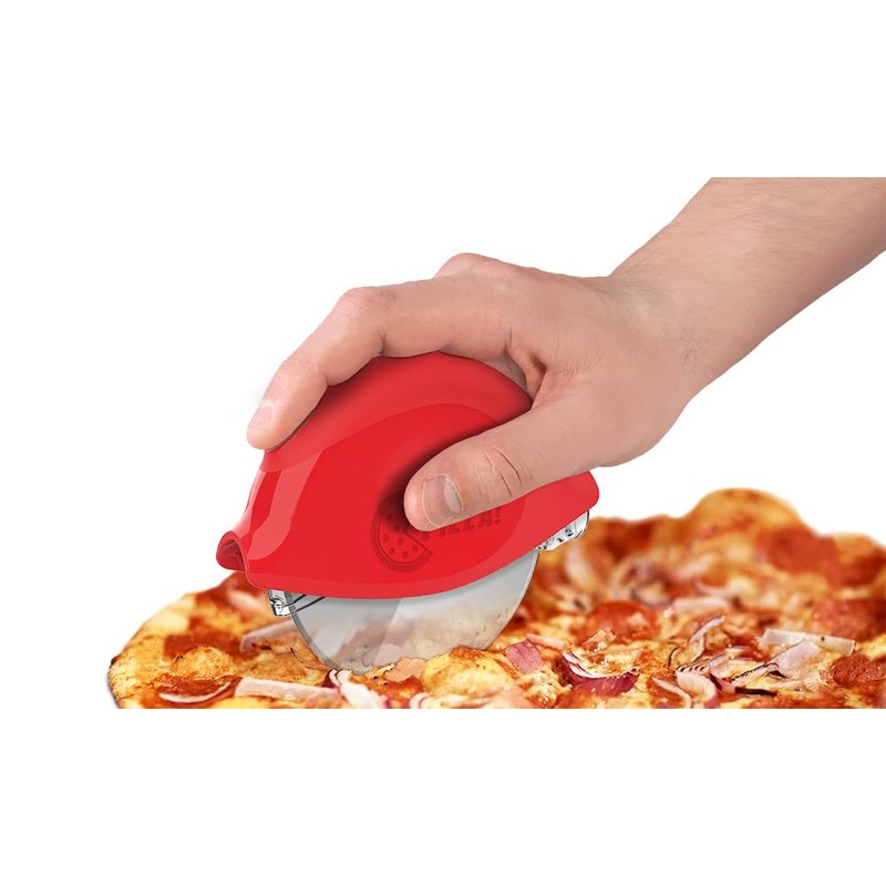 Prepara Premium Pizza Cutter, 4.62 Inch, Red