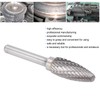 Double Cut Carbide Burr Rotary File Tree Shape Multipurpose for