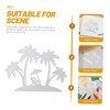 Hohopeti Multi Use Beach Coconut Tree Metal Cutting Die Mold