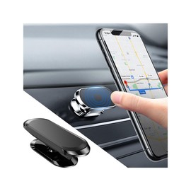 JNNJ Handyhalterung Auto Magnet 360° einstellbar und drehbar, Magnetische Handyhalterung KFZ Handyhalter, Handyhalterung Auto für Autohalterung Universal(Schwarz)