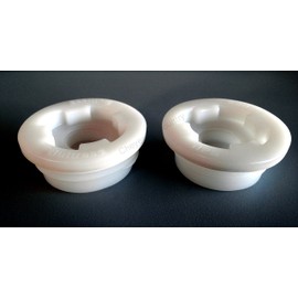 Knockout Bung Cap 2" with 3/4" Knock Out Fine Thread and Coarse Thread (Combo Pack)