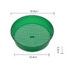 Calayu Plastic Garden Sieve, Earth Sieve Handheld Stone Sand Sieve