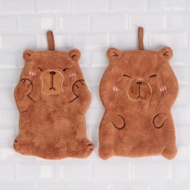 Pico Cute Capybara Kitchen Cotton Towel 2pcs Kitchen Towel 8ea