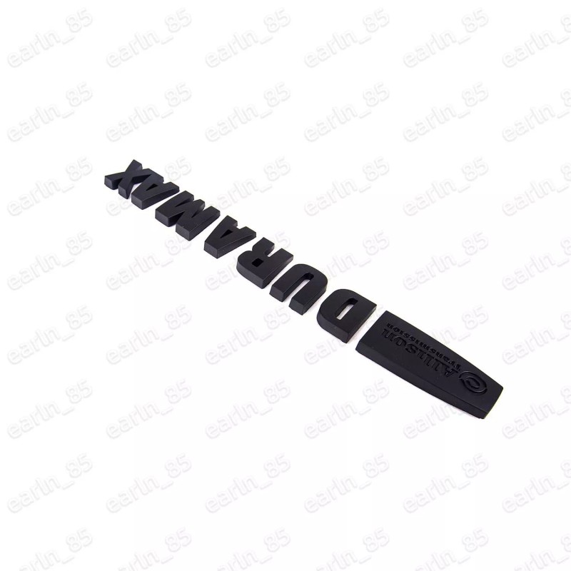 GM 1x Matte Black Allison Transmission Duramax Hood Emblem Badge
