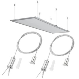 4 Pcs Picture Hanging Wire, 40 inches Adjustable Picture Hanging kit, Hanging Wire for Picture, Photo Frame, Mirror, Light Painting, billboards