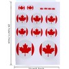 NEGNME 3 PCS Canada Flag Sticker Canadian Decal in Multiple